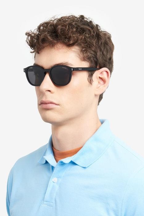 Eyeglasses Polaroid PLD 6203/CS 205705 (807 M9) color black shape square lenses grey polarized