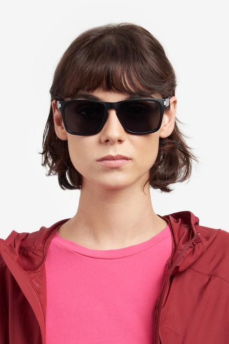 Sunglasses Polaroid PLD 2139/S 205716 (O6W M9) color matte black grey shape square lenses grey polarized