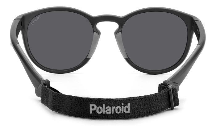 Sunglasses Polaroid Pld 7050/S 205719 (003 M9) color matte black shape pantos lenses grey polarized