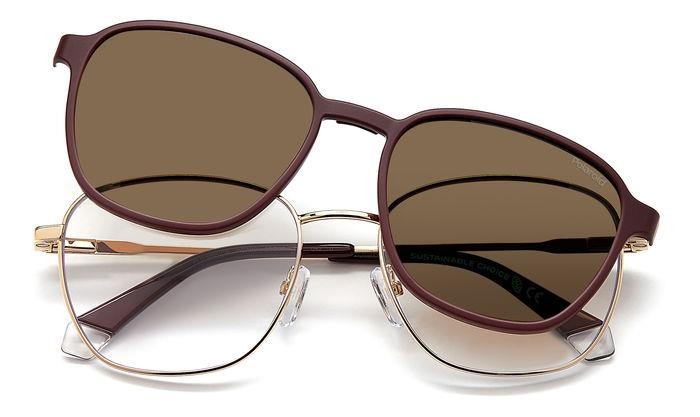 Eyeglasses Polaroid PLD 6205/CS 205720 (NOA SP) shape square 