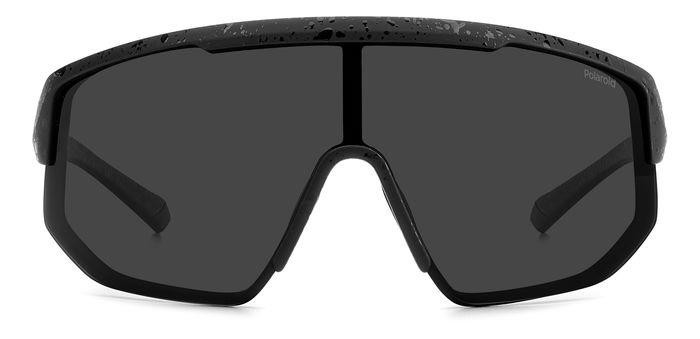 Sonnenbrillen Polaroid PLD 7047/S 205727 (003 M9) farbe matte black form maske gläser grey polarized