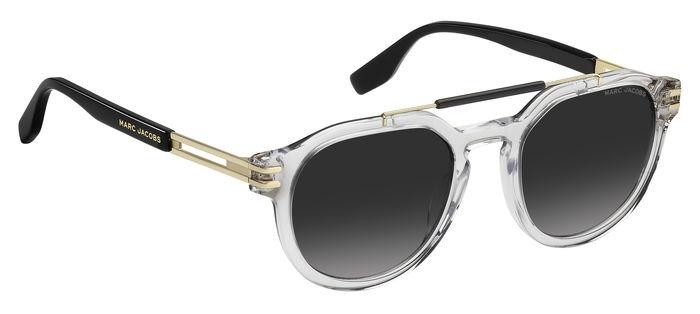 Occhiali da sole Marc Jacobs MARC 675/S 205865 (900 9O) colore crystal forma rotondo lenti dark grey shaded
