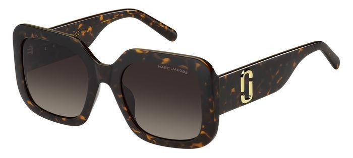 Occhiali da sole Marc Jacobs MARC 647/S 205871 (086 HA) colore havana forma quadrato lenti brown shaded