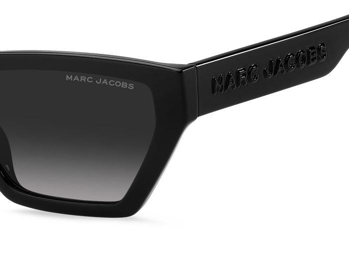 Occhiali da sole Marc Jacobs MARC 657/S 205872 (807 9O) colore black forma cat eye lenti dark grey shaded