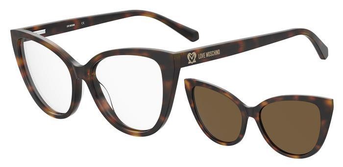Occhiali da vista Moschino Love Mol066/CS 205910 (05L 70) forma cat eye 