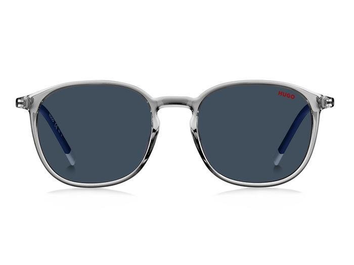 Sonnenbrillen Hugo HG 1229/S 205945 (KB7 KU) farbe grey form rund gläser blue