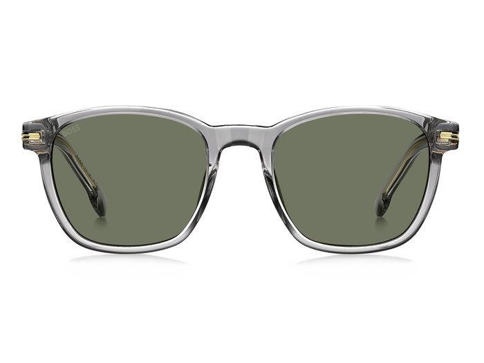 Occhiali da sole Hugo Boss BOSS 1505/S 205946 (KB7 QT) colore grey forma rettangolare lenti green