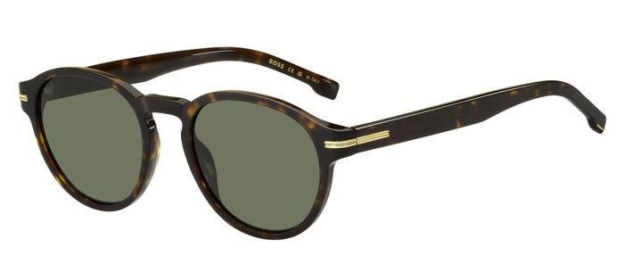 Sonnenbrillen Hugo Boss BOSS 1506/S 205973 (086 QT) farbe havana form rund gläser green