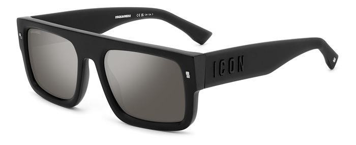 Sunglasses Dsquared2 ICON 0008/S 206052 (003 T4) shape rectangle 