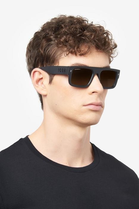 Sunglasses Dsquared2 ICON 0008/S 206052 (003 T4) shape rectangle 