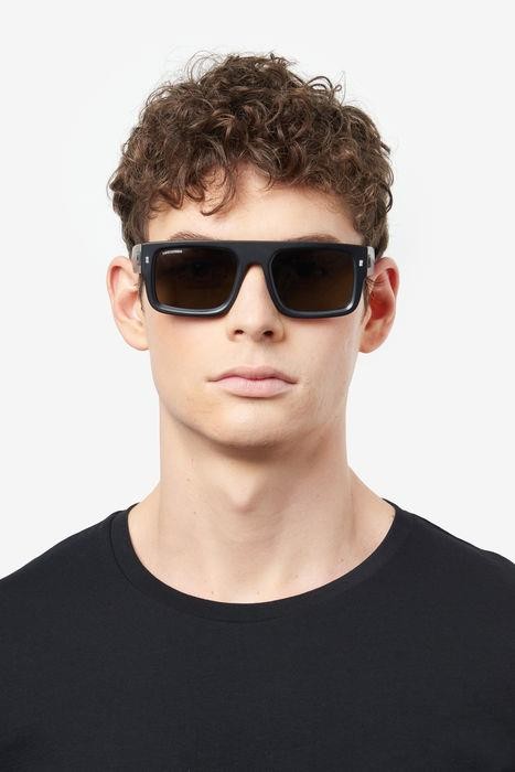 Sunglasses Dsquared2 ICON 0008/S 206052 (003 T4) shape rectangle 