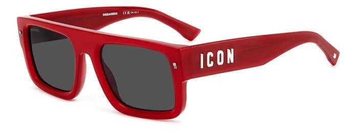 Sonnenbrillen Dsquared2 ICON 0008/S 206052 (C9A IR) form rechteckig 