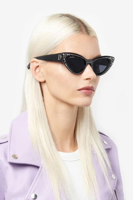 Sonnenbrillen Dsquared2 D2 0092/N/S 206066 (807 IR) form cat-eye 