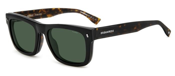 Brillen Dsquared2 D2 0100/CS 206070 (086 UC) + Clip-on form rechteckig 