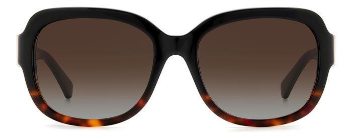 Sonnenbrillen Kate Spade LAYNE/S 206096 (W4A LA) farbe black shaded havana form rund gläser brown shaded polarized