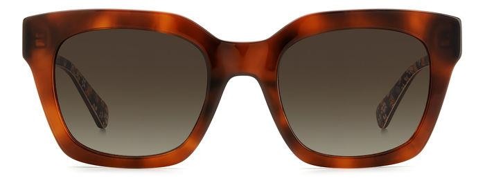 Sunglasses Kate Spade CAMRYN/S 206099 (086 HA) color havana shape square lenses brown shaded