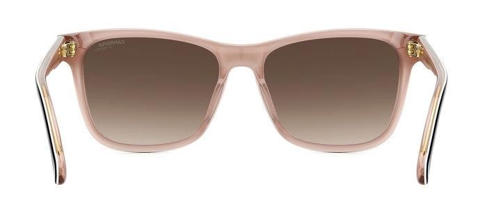 Sonnenbrillen Carrera 3001/S 206152 (6X4 HA) farbe nude black form quadratisch gläser brown shaded