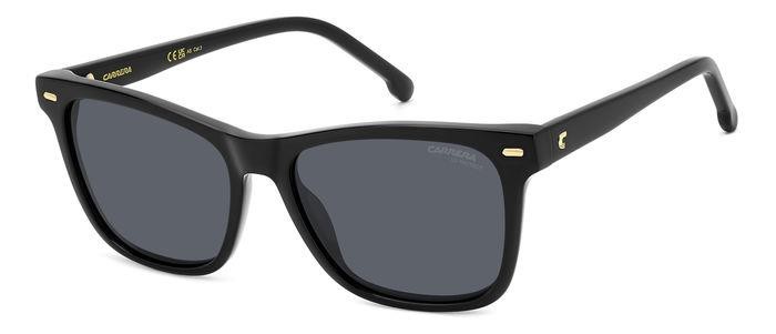 Sonnenbrillen Carrera 3001/S 206152 (807 IR) farbe black form quadratisch gläser grey