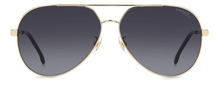 Sonnenbrillen Carrera 3005/S 206155 (RHL 9O) farbe gold black_ form aviator gläser dark grey shaded