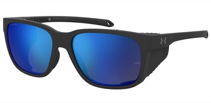 Occhiali da sole Under Armour Ua Glacial 206250 (003 7N) forma rettangolare 