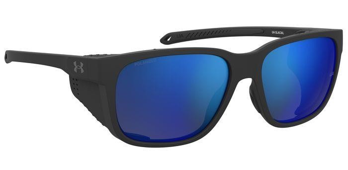 Occhiali da sole Under Armour Ua Glacial 206250 (003 7N) forma rettangolare 