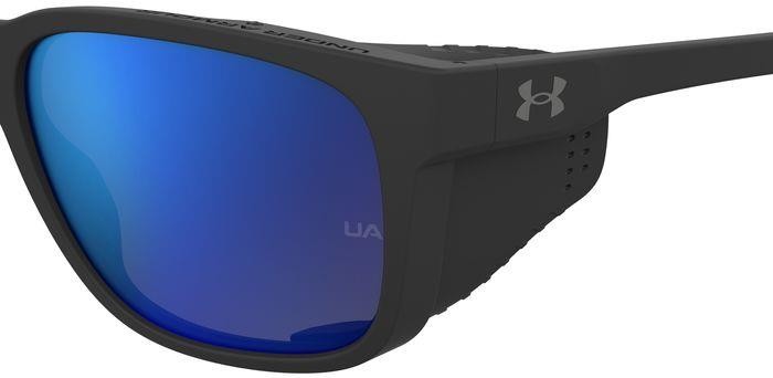 Occhiali da sole Under Armour Ua Glacial 206250 (003 7N) forma rettangolare 