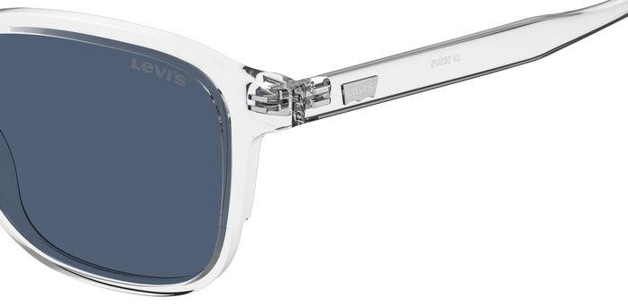Sonnenbrillen Levi's Lv 5030/S 206255 (900 KU) farbe crystal form rechteckig gläser blue