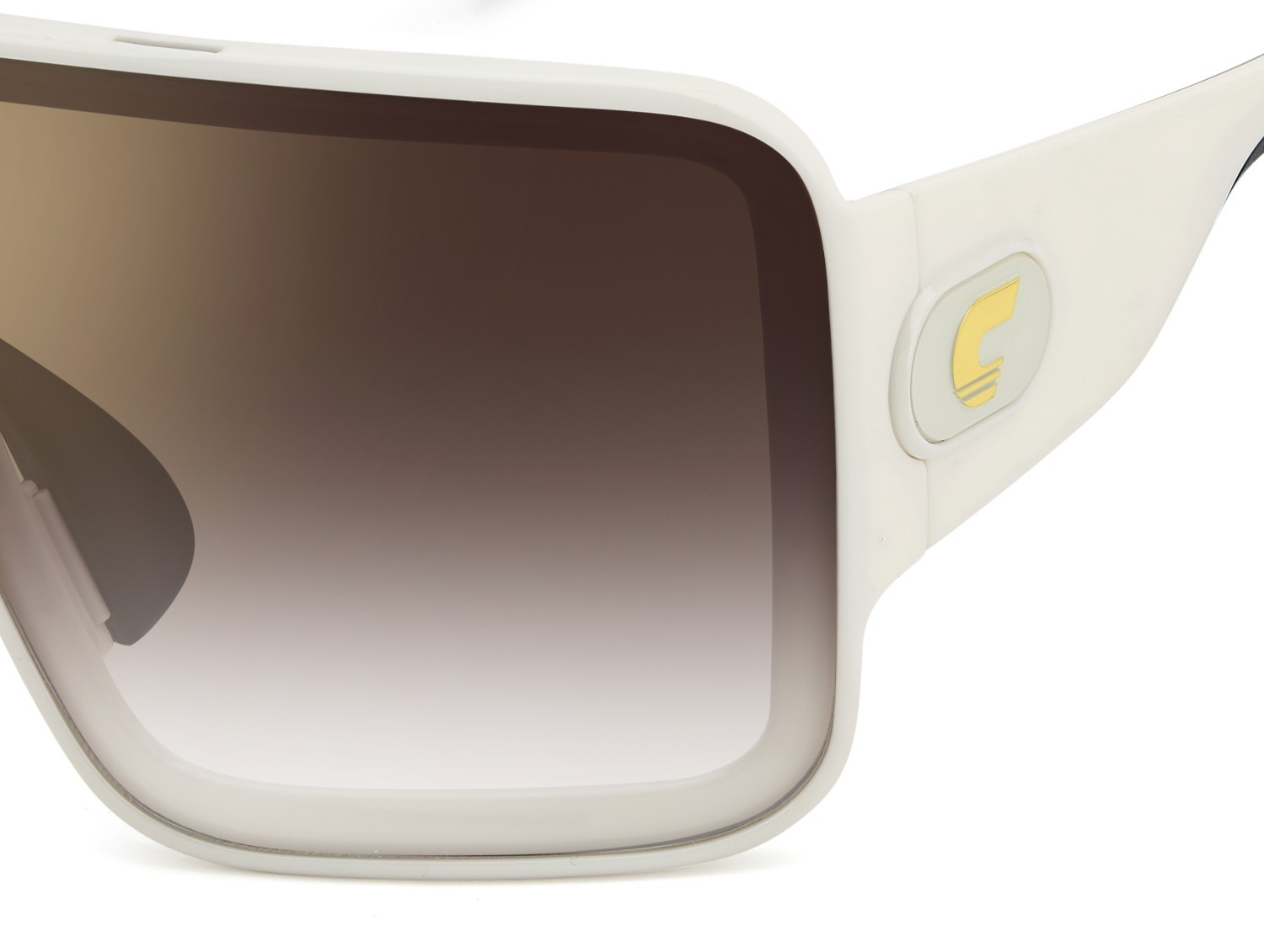 Sonnenbrillen Carrera Flaglab 15 206302 VVP YK farbe gold ivory form maske gläser gold mirror on burgundy shaded
