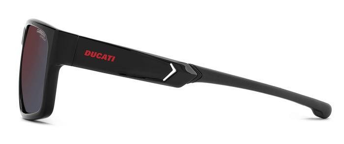 Sonnenbrillen Carrera Ducati Carduc 029/S 206322 (807 H4) farbe black form rechteckig gläser red mirror polarized hight con
