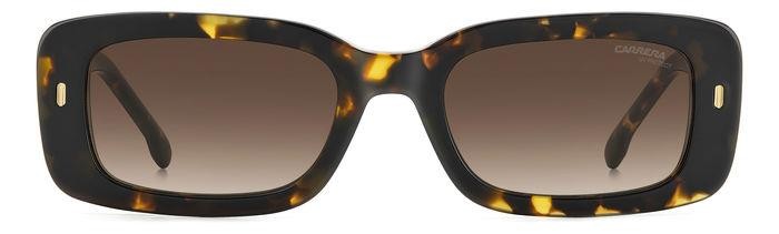 Occhiali da sole Carrera 3014/S 206324 (086 HA) colore havana forma rettangolare lenti brown shaded