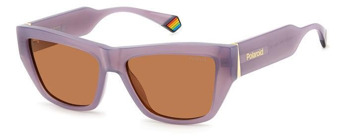 Sonnenbrillen Polaroid Pld 6210/S 206332 (789 HE) farbe lilac form cat-eye gläser copper polarized