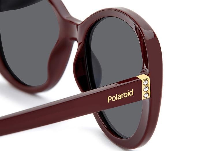 Sonnenbrillen Polaroid Pld 4154/S 206354 (LHF M9) farbe burgundy form schmetterling gläser grey polarized