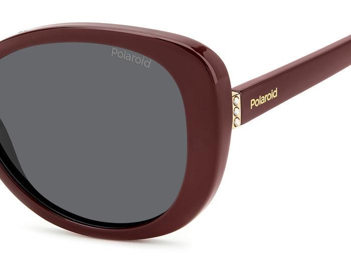 Sonnenbrillen Polaroid Pld 4154/S 206354 (LHF M9) farbe burgundy form schmetterling gläser grey polarized