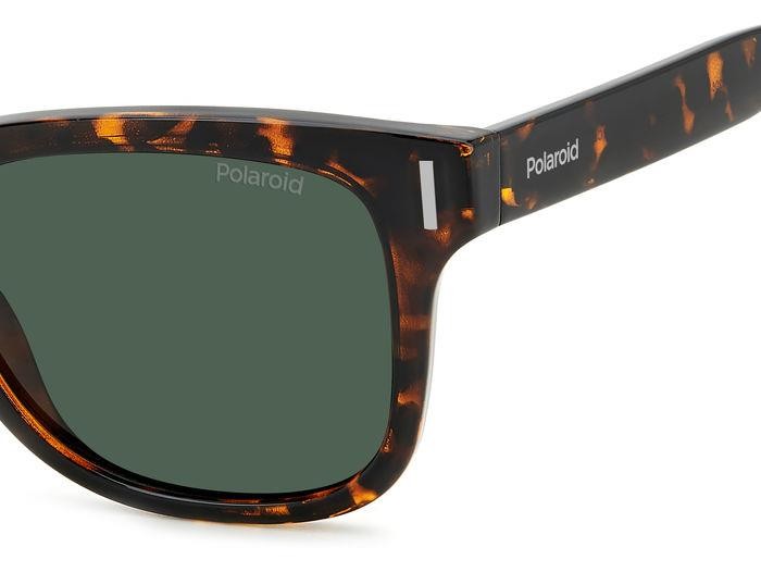 Sunglasses Polaroid Pld 6206/S 206367 (086 UC) color havana shape square lenses green polarized