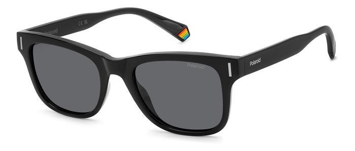 Sunglasses Polaroid Pld 6206/S 206367 (807 M9) color black shape square lenses grey polarized