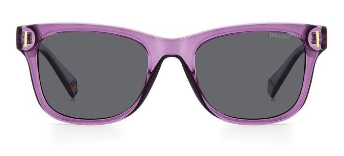 Sonnenbrillen Polaroid Pld 6206/S 206367 (B3V M9) farbe violet form quadratisch gläser grey polarized