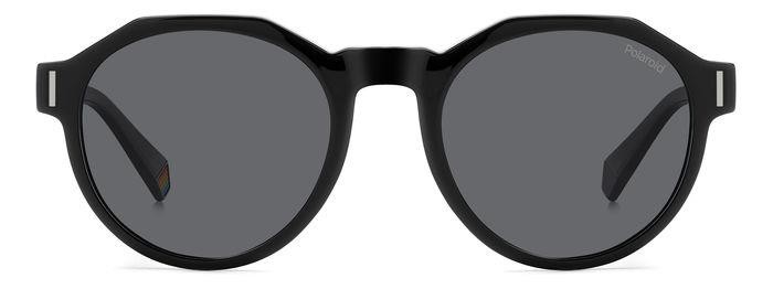 Sunglasses Polaroid Pld 6207/S 206368 (807 M9) color black shape geometric lenses grey polarized