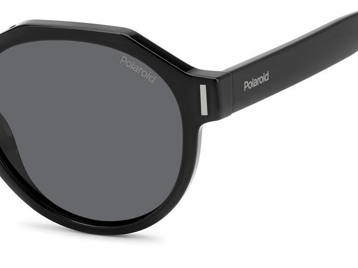Sunglasses Polaroid Pld 6207/S 206368 (807 M9) color black shape geometric lenses grey polarized