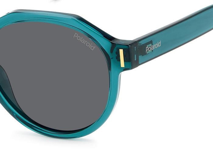 Sonnenbrillen Polaroid Pld 6207/S 206368 (ZI9 M9) farbe teal form geometrisch gläser grey polarized