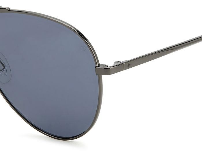 Sonnenbrillen Rag & Bone Rnb5052/G 206380 (PTA IR) farbe dark ruthenium grey form aviator gläser grey