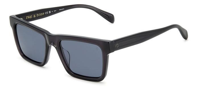 Sonnenbrillen Rag & Bone Rnb5053/G 206381 (KB7 IR) farbe grey form rechteckig gläser grey