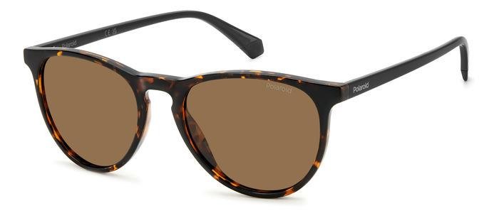 Sunglasses Polaroid Pld 4152/S 206382 (086 SP) color havana shape pantos lenses bronze polarized