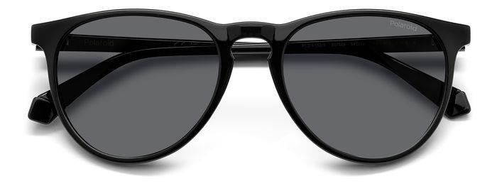 Sunglasses Polaroid Pld 4152/S 206382 (807 M9) color black shape pantos lenses grey polarized