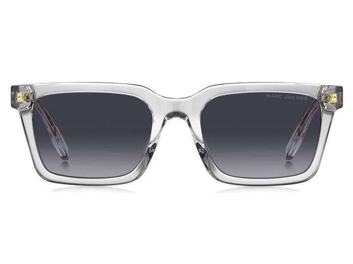 Occhiali da sole Marc Jacobs 719/S 206402 (900 9O) colore crystal forma rettangolare lenti dark grey shaded