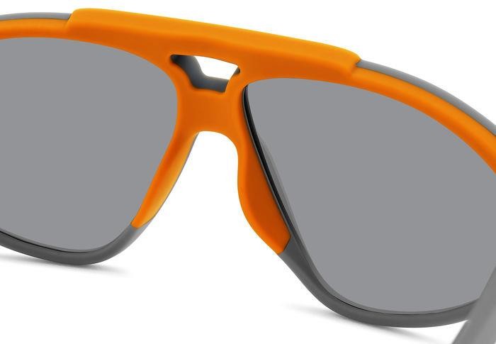 Sonnenbrillen Polaroid Pld 2151/S 206453 (RIW EX) farbe matte grey form unregelmäßig gläser grey silver mirror polarized