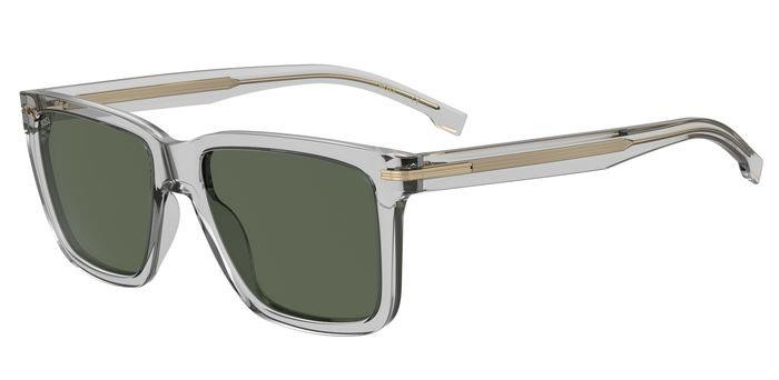 Occhiali da sole Hugo Boss 1598/S 206467 (KB7 QT) colore grey forma quadrato lenti green