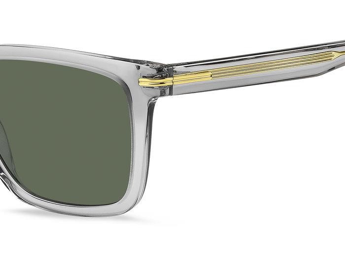 Occhiali da sole Hugo Boss 1598/S 206467 (KB7 QT) colore grey forma quadrato lenti green
