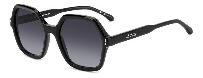 Sunglasses Isabel Marant Im 0152/S 206520 (807 9O) color black shape geometric lenses dark grey shaded