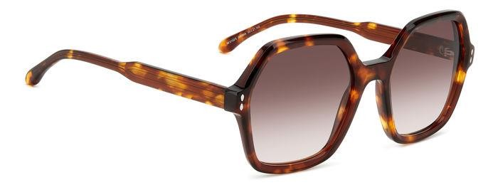 Sunglasses Isabel Marant Im 0152/S 206520 (WR9 HA) color brown havana shape geometric lenses brown shaded