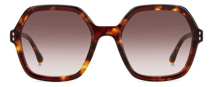 Sunglasses Isabel Marant Im 0152/S 206520 (WR9 HA) color brown havana shape geometric lenses brown shaded